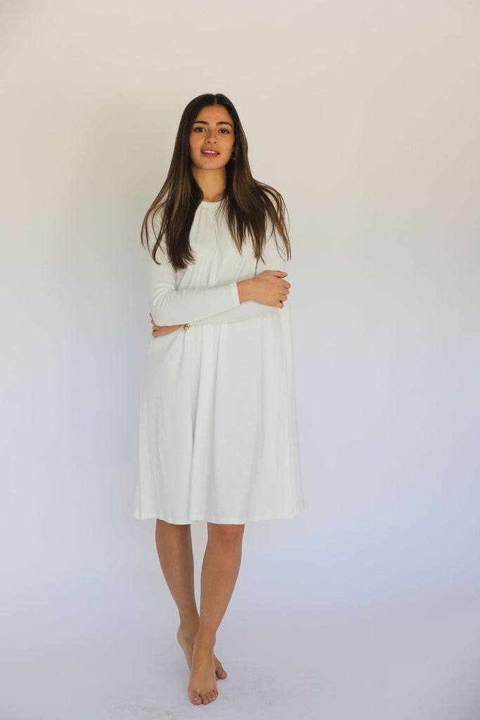 Ana Ribbed Dress (Short)