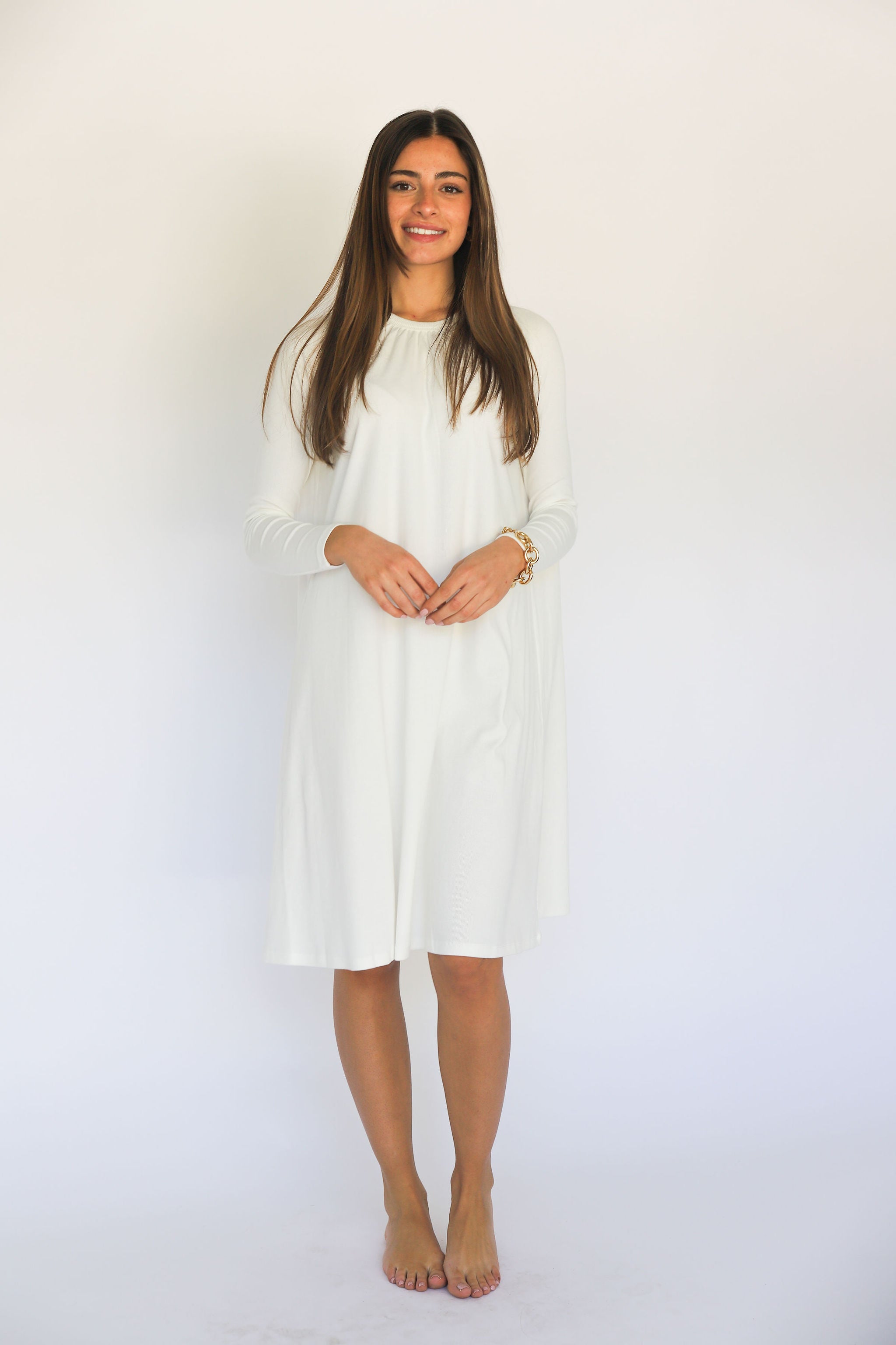 Ana Ribbed Dress (Short) – By Tess Collection Ana Ribbed Dress (Short) – By Tess Collection