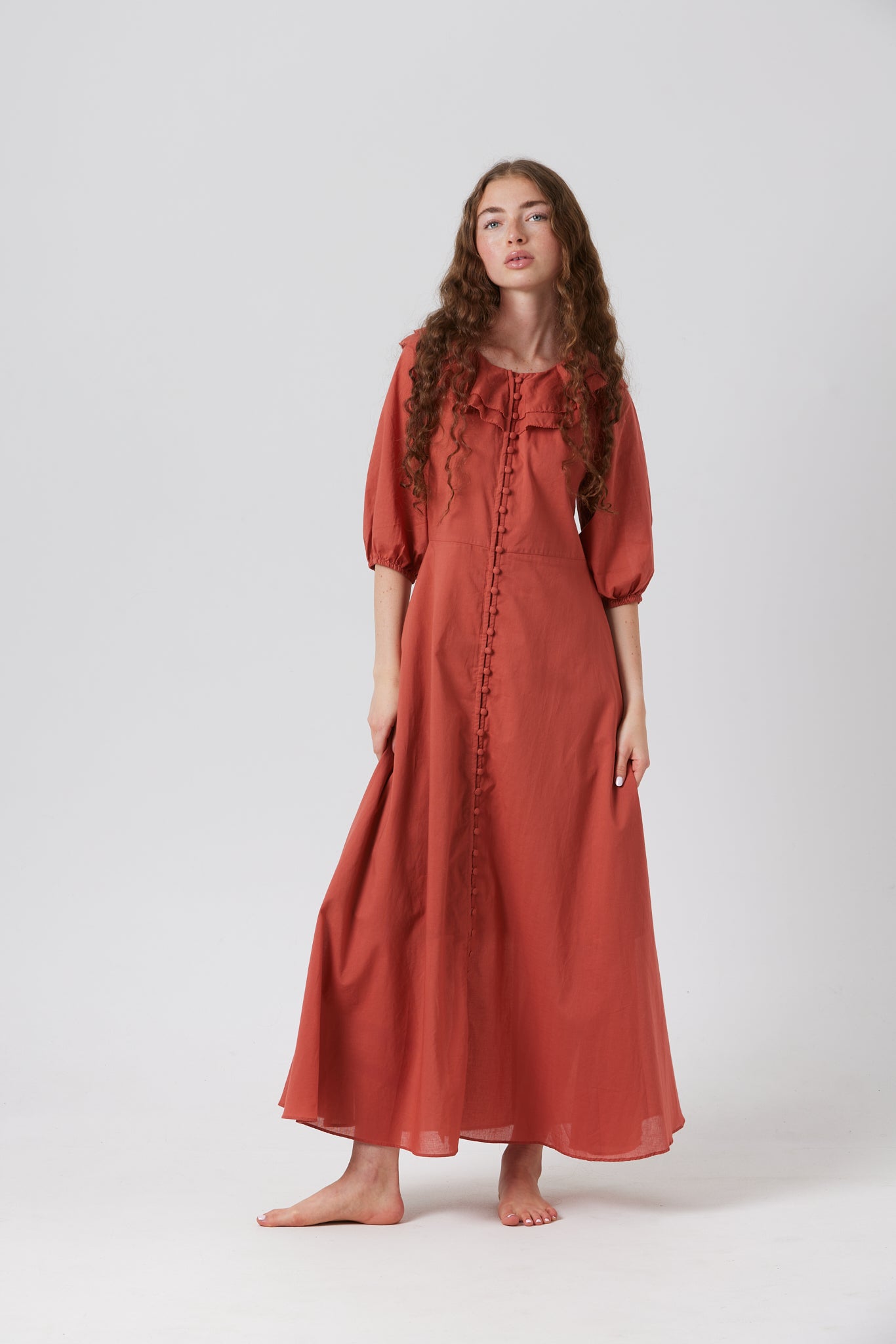 Tess blouse mini dress ワンピース