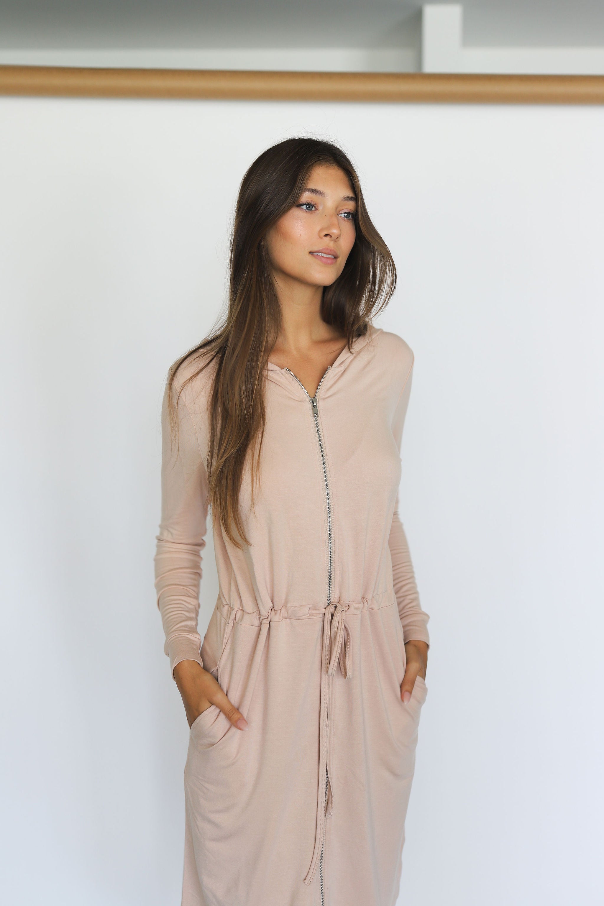 Hoodie Dress *Short* – By Tess Collection