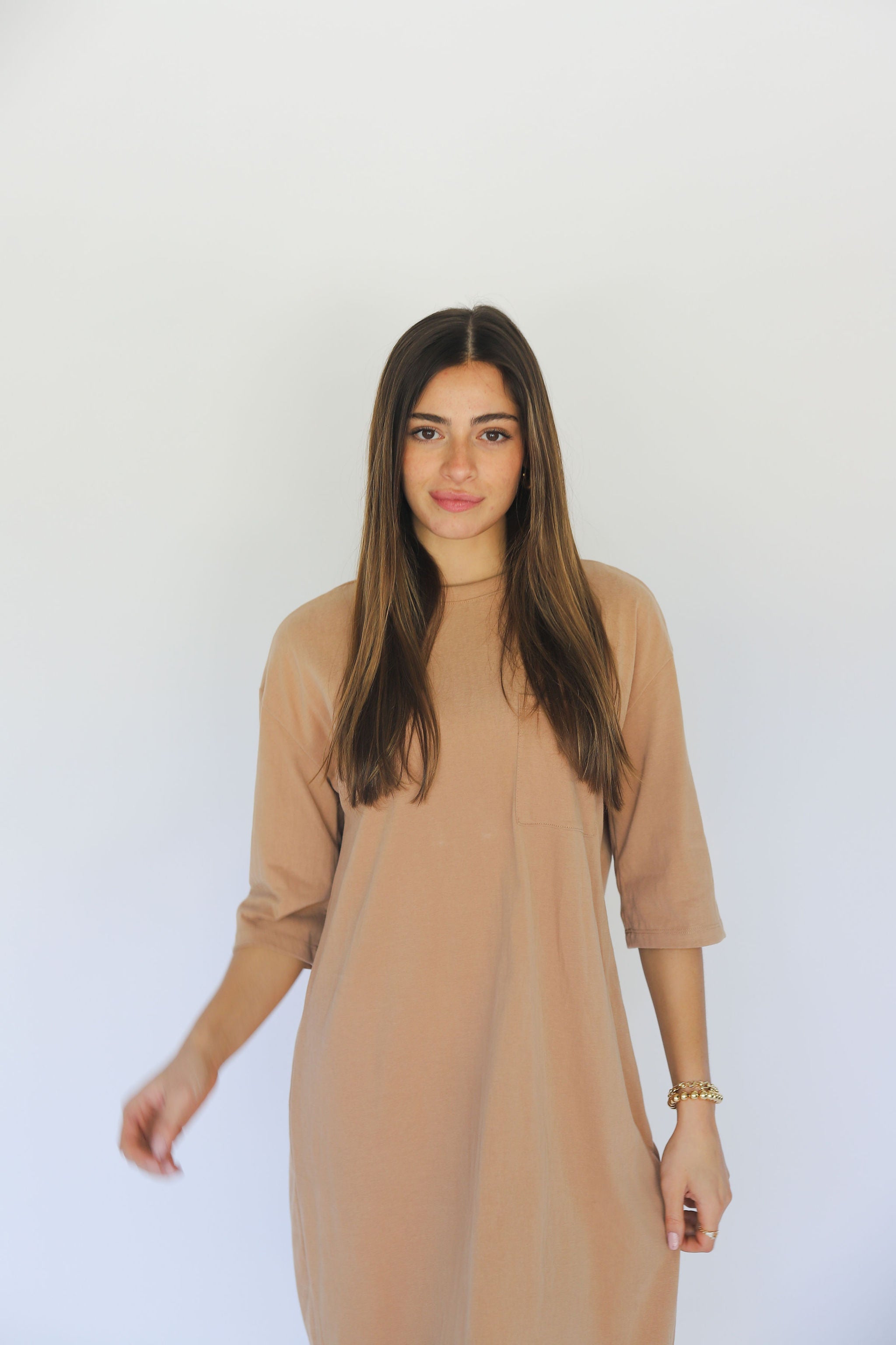 Tess blouse mini dress