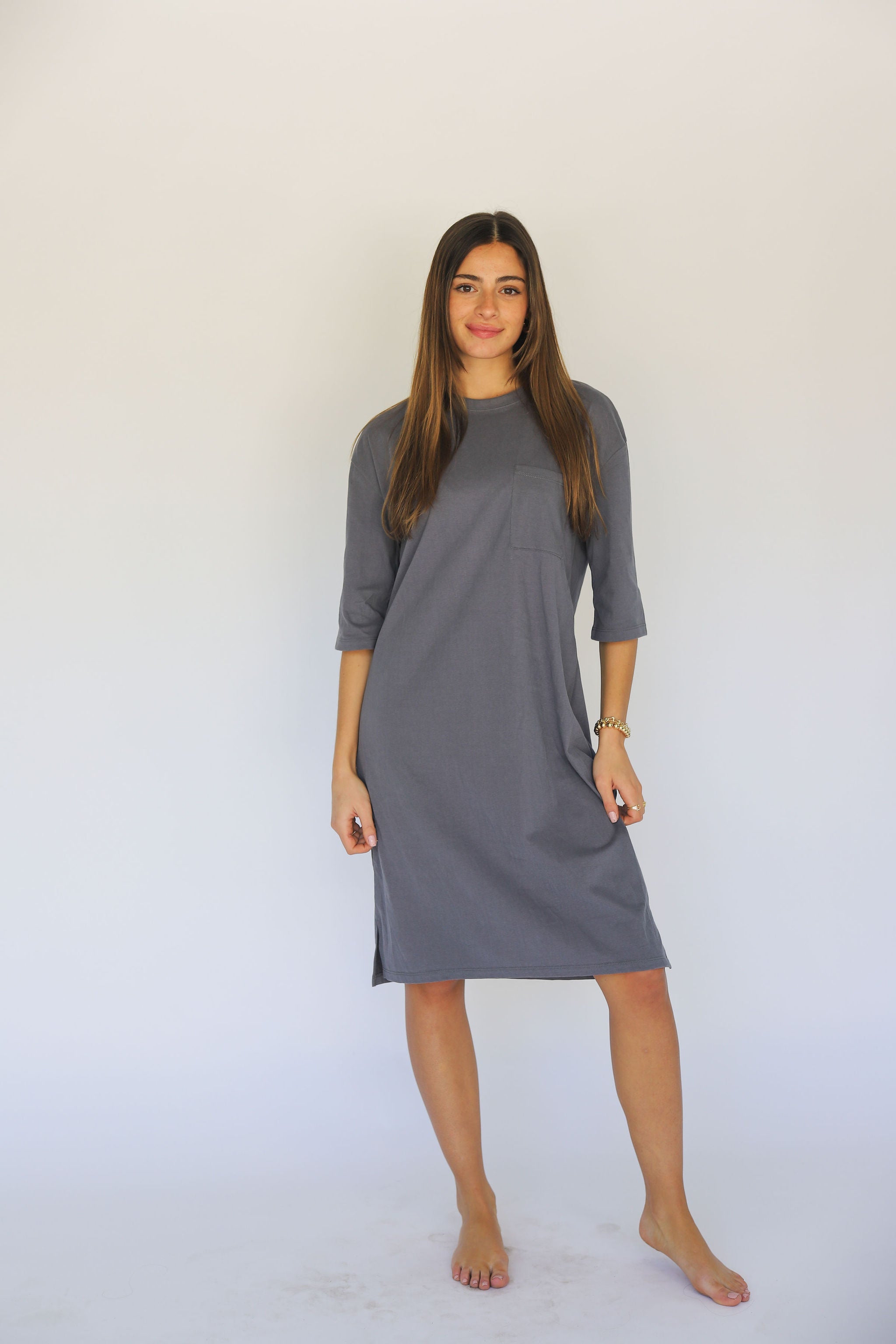 Tess blouse mini dress