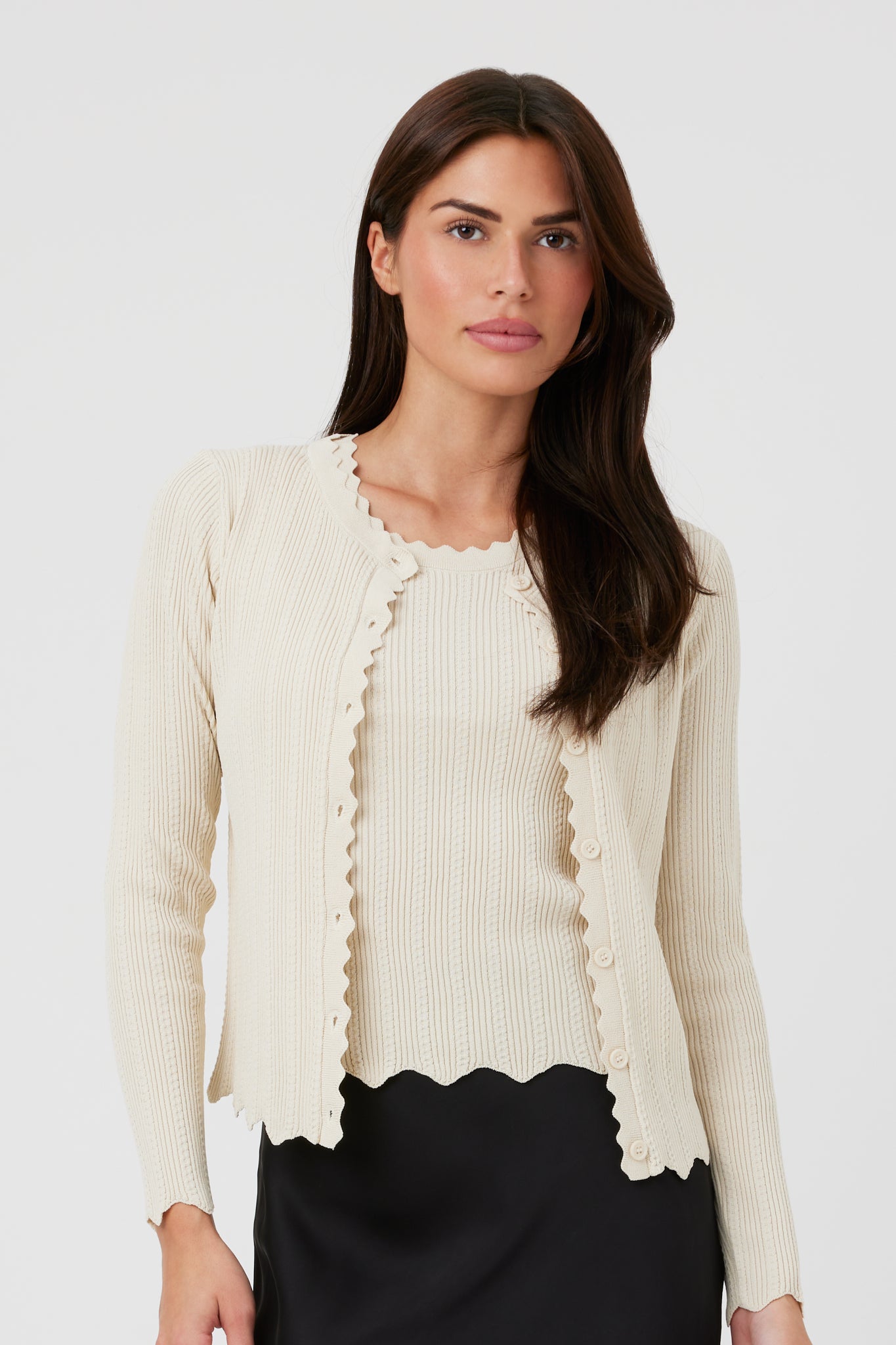 Pointelle Twinset – By Tess Collection