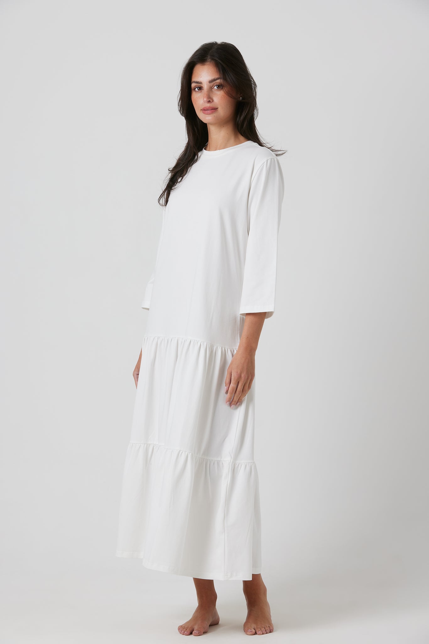 Tiered T-Shirt Dress – By Tess Collection