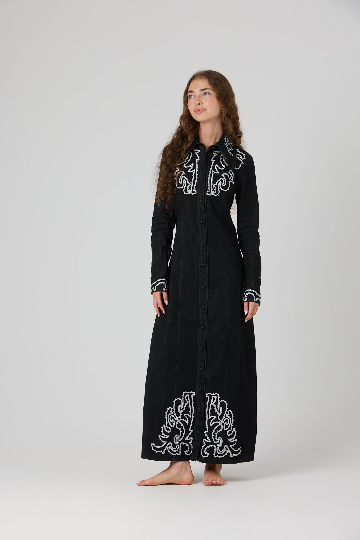 dress the population wren Dress the Population Wren Tie Shoulder High/Low Cocktail Dress M