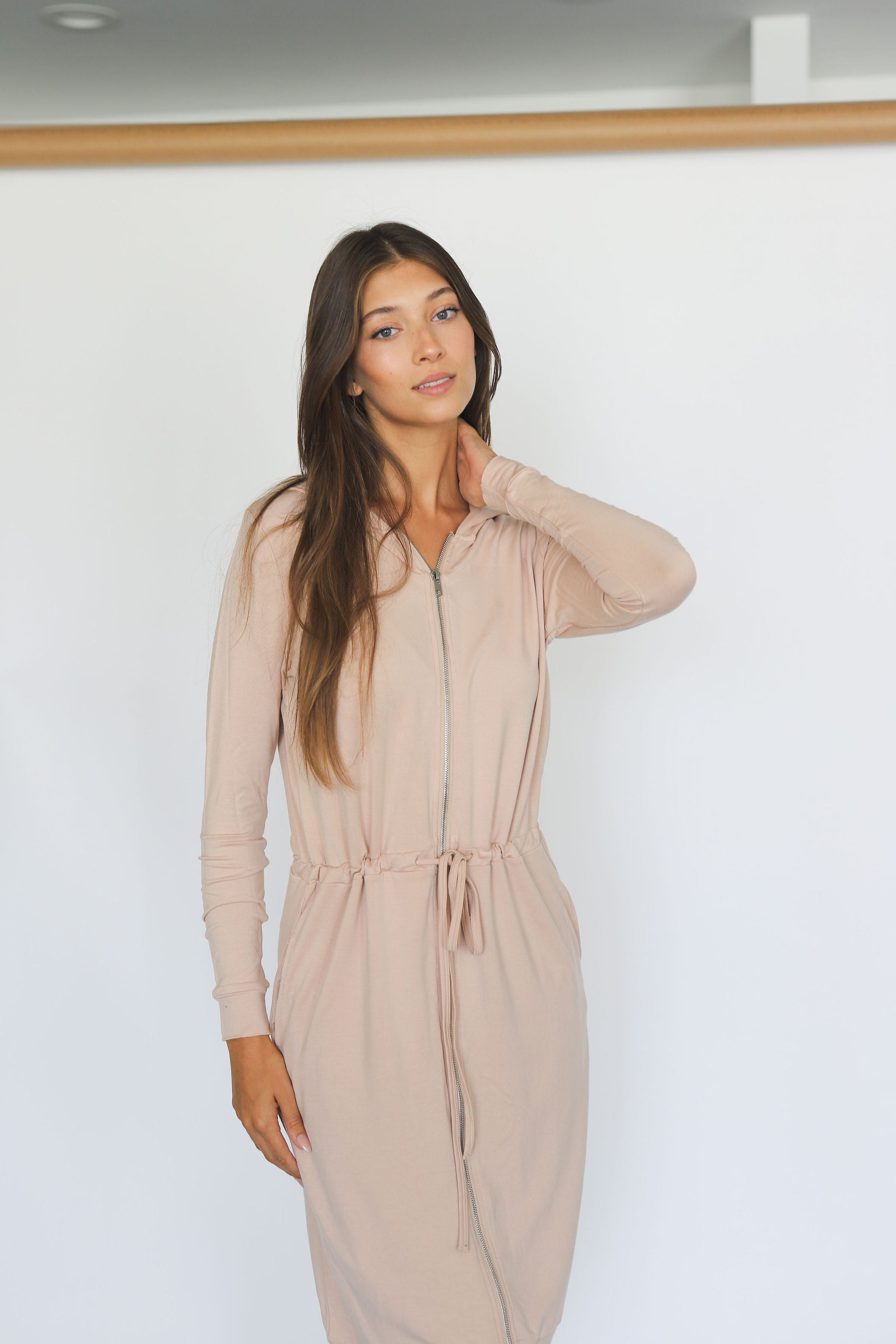 Hoodie Dress *Short* – By Tess Collection