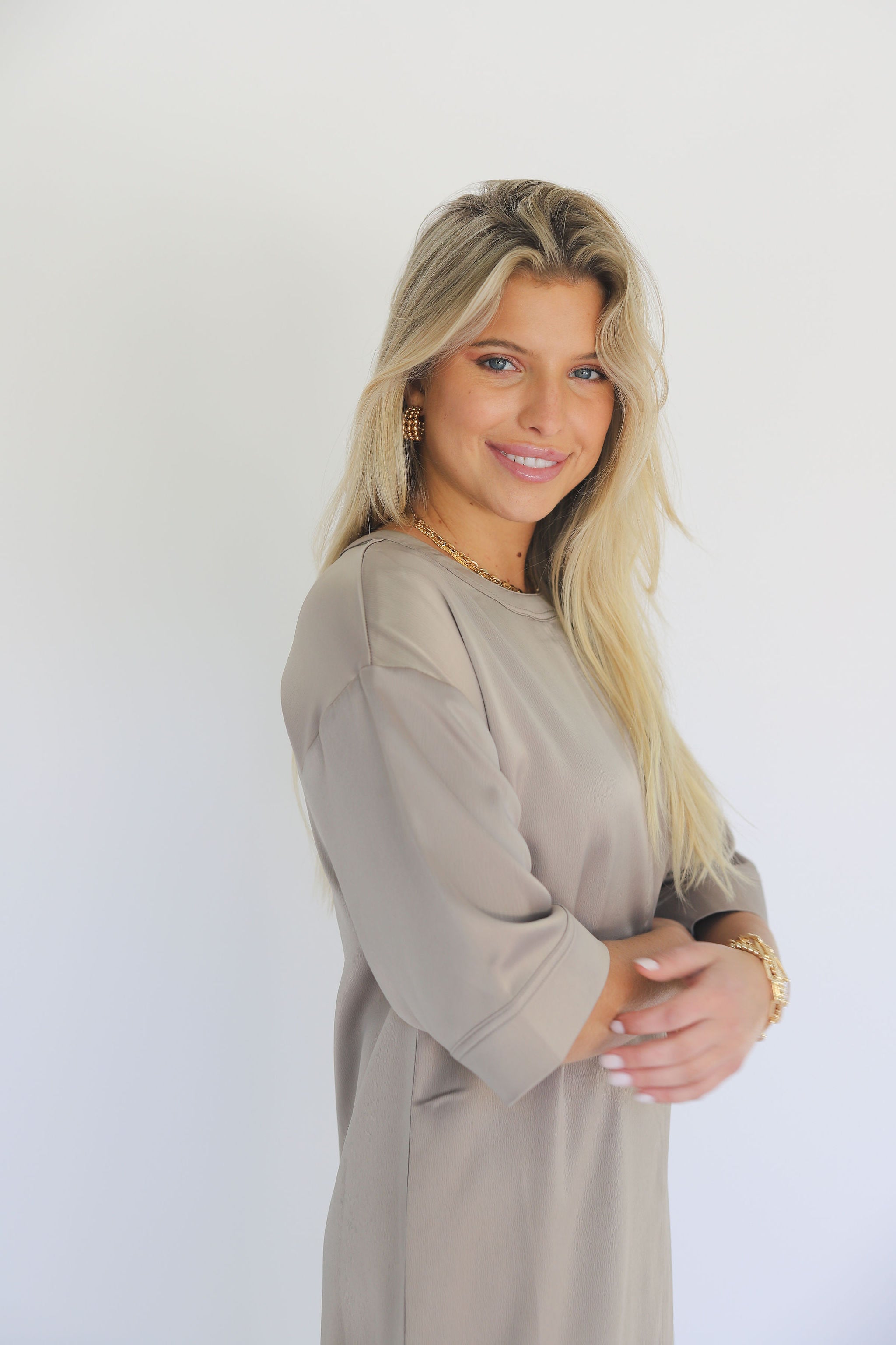 Fay Satin Dress